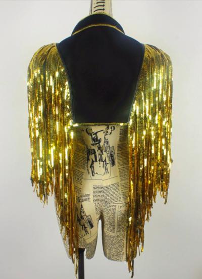 Golden Commander & Sequin Fringe Golden Commander & Sequin Fringe - фото 3