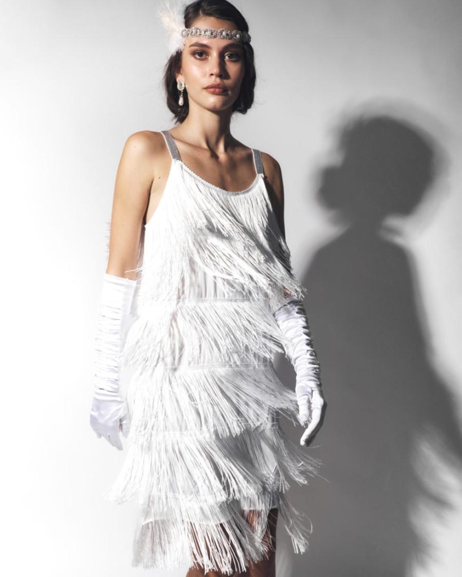 Ivory Fringe & Silver Moonlight - фото 2