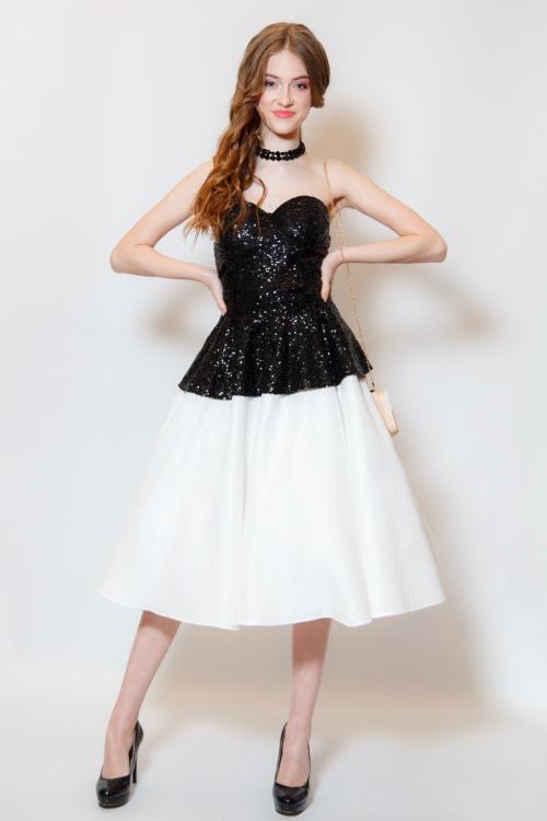 Midnight Sequin & Pearl Elegance - фото 1