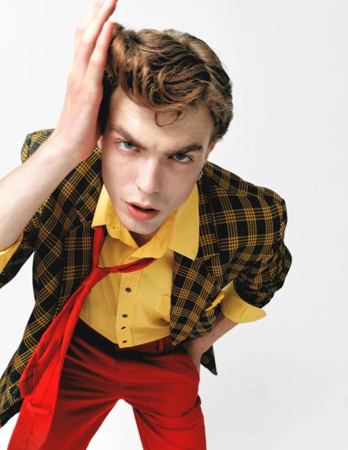 Mustard Grid & Crimson Flare - фото 3