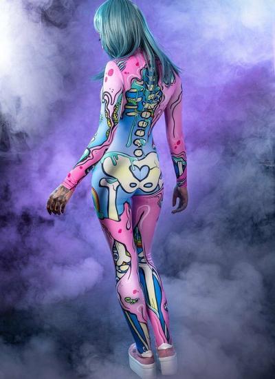 Neon Psychedelic Skeleton Neon Psychedelic Skeleton - фото 3