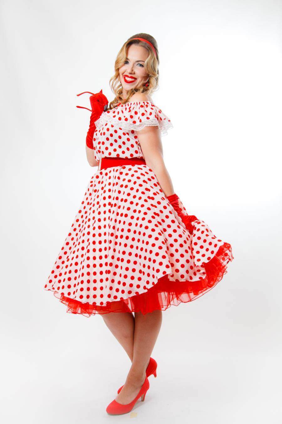 Retro Polka Dot Radiance - фото 1